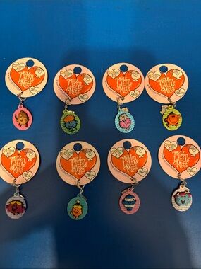 8 Little Miss charms by Charm It NWT
